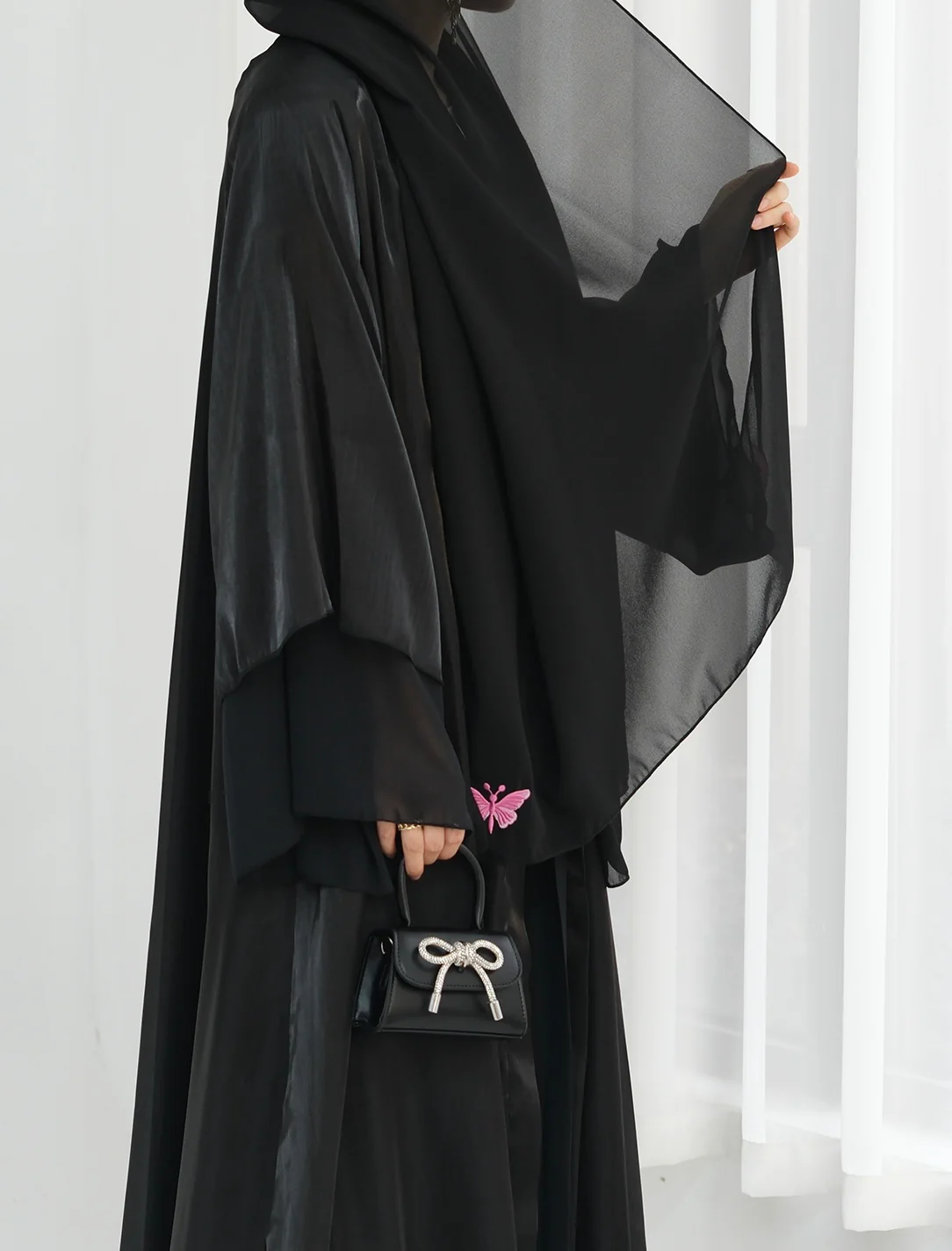 Ayaan Abaya -  Black - Image 4