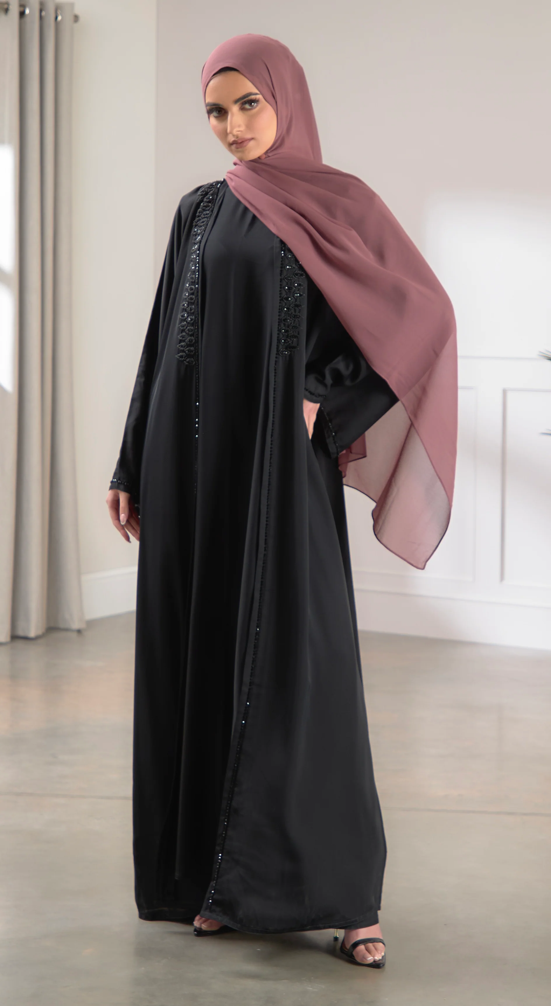 Hanan Abaya - Black - Image 3