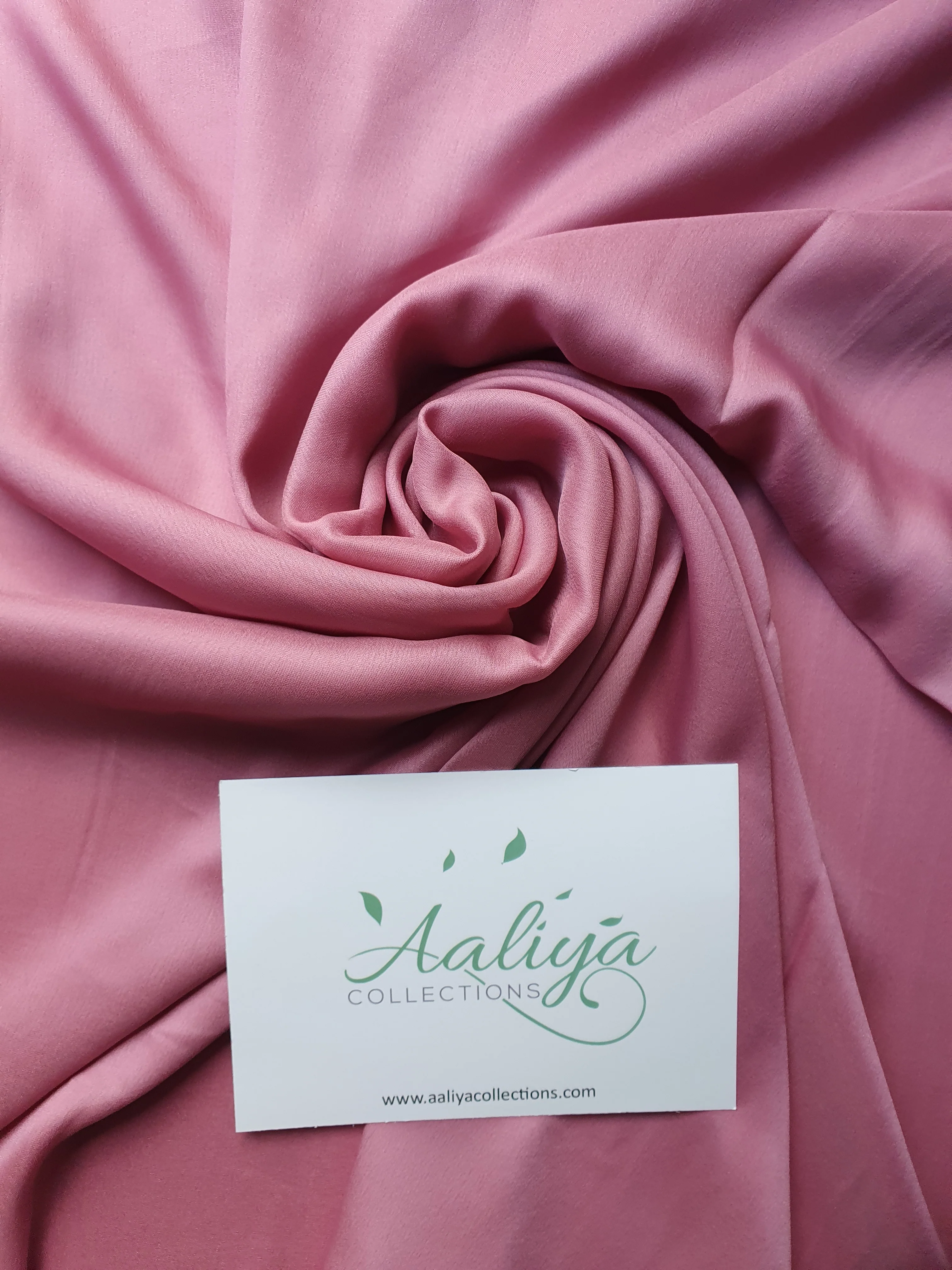 Rayon Hijab - Dusty Pink - Image 3
